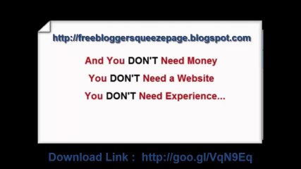 Download Blogger Sales Page Template
