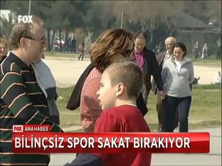 Bilinçsiz spor yapmak sakat bırakıyor