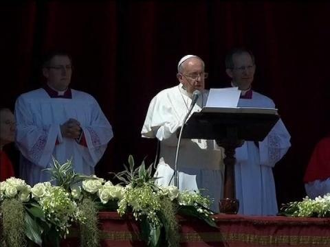 Le pape François appelle à la pacification en Ukraine lors de son Urbi et Orbi - 20/04