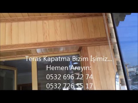 Teras Kapatma Uygulaması 2