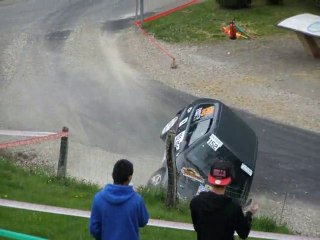 Rallye De Lyon-Charbonnière - 18 Avril 2014 - Sortie De Route