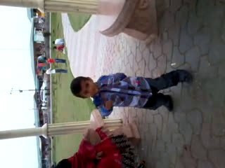 Saad is dancing in Funland
