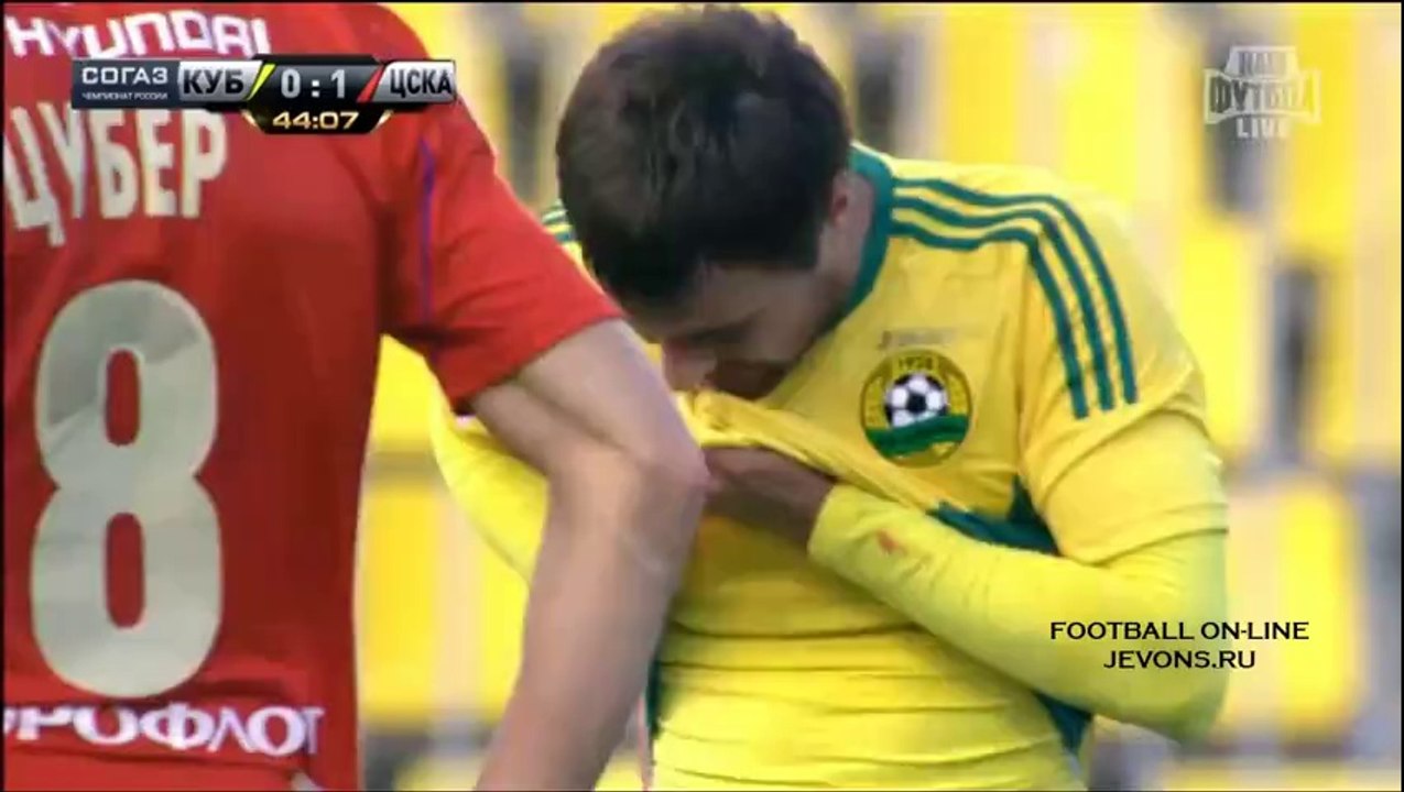 Kuban Krasnodar 0-4 CSKA Moscow