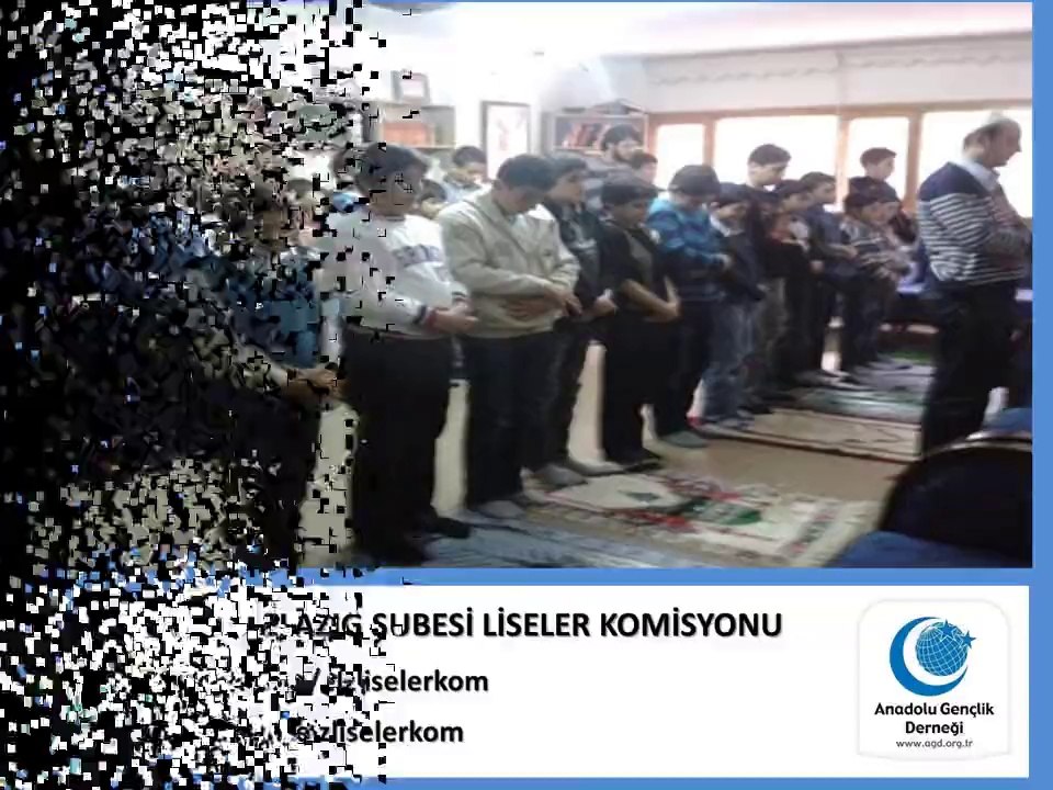 ANADOLU GENÇLİK DERNEĞİ ELAZIĞ ŞUBESİ LİSELERKOMİSYONU