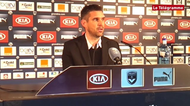 Ligue 1. Bordeaux-Guingamp (5-1) : la réaction de Jocelyn Gourvennec