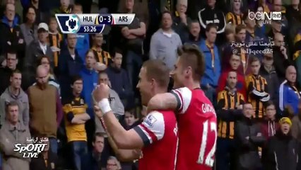 اهداف مبارة هال ستي و ارسنال 0-3 [2014 04 20] يوسف سيف [HD]