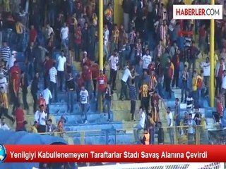Yeni Malatyaspor Taraftarı Stadı Savaş Alanına Çevirdi