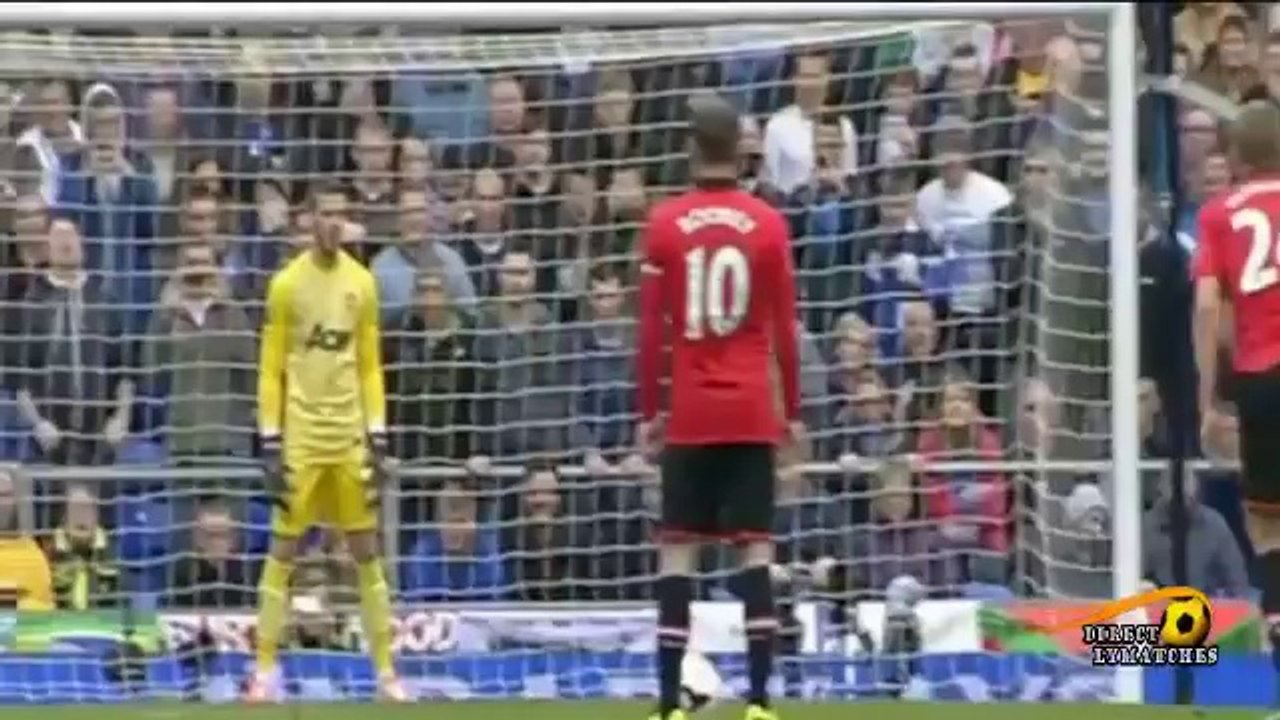 اهداف مباراة إيفرتون ومانشستر يونايتد 2-0 [2014 04 20] تعليق حفيظ الدراجي HD