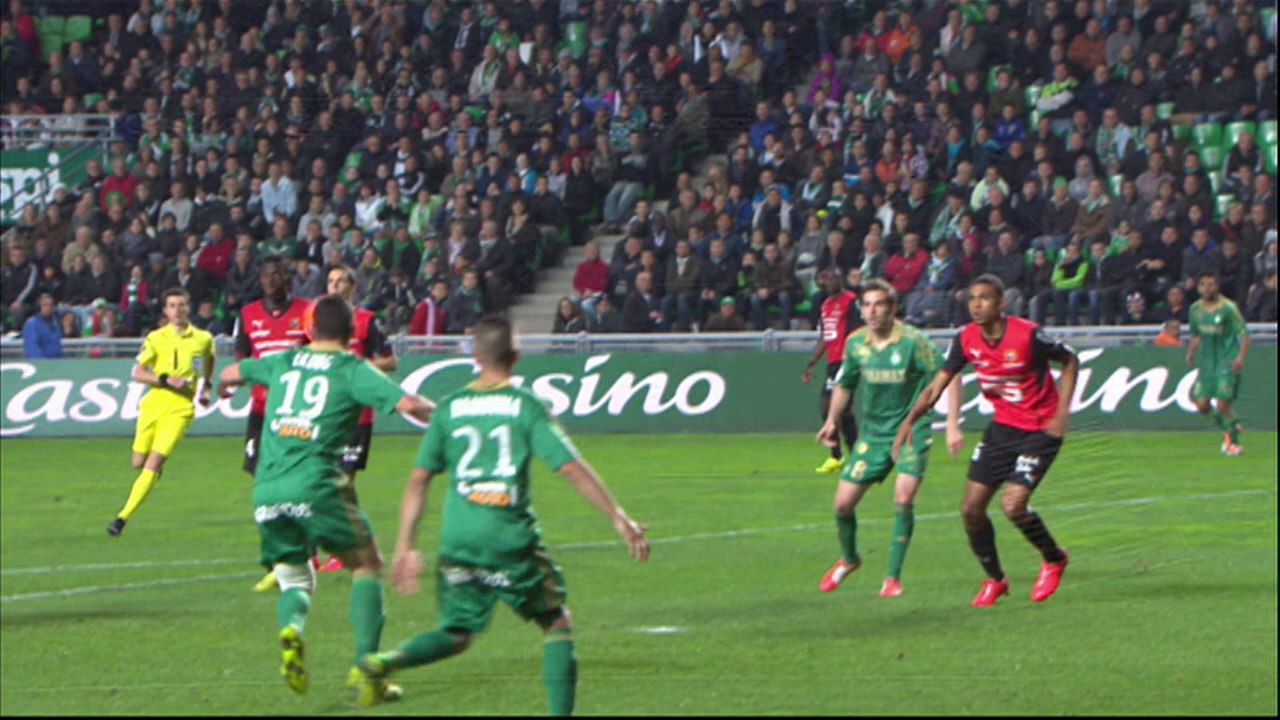 AS Saint-Etienne - Stade Rennais FC (0-0) - 18/04/14 - (ASSE-SRFC) -Résumé