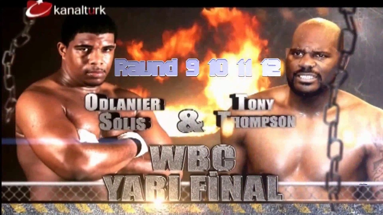 Odlanier Solis - Tony Thompson Raund 9 10 11 12 (Bilgehan Demir Anlatımı)