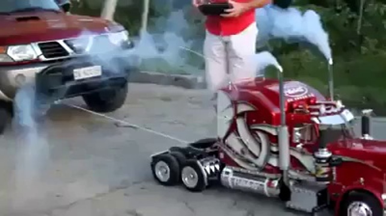 wireless remote control heavy trucks
