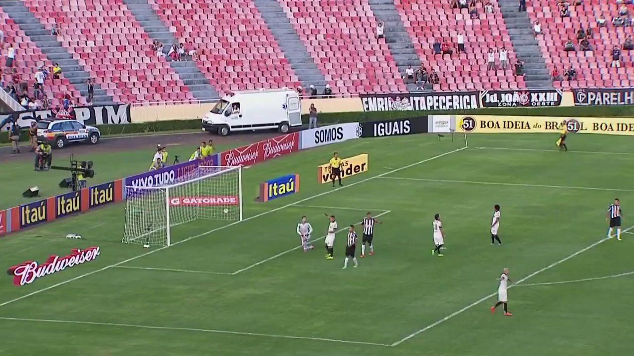 Corinthians não sai do 0 x 0 com o Atlético-MG