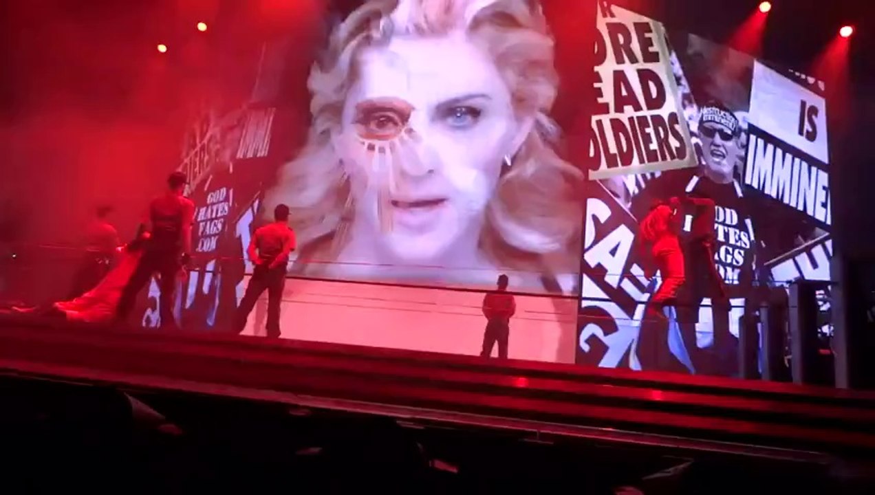 Israel :Concert de Madonna à Tel-Aviv