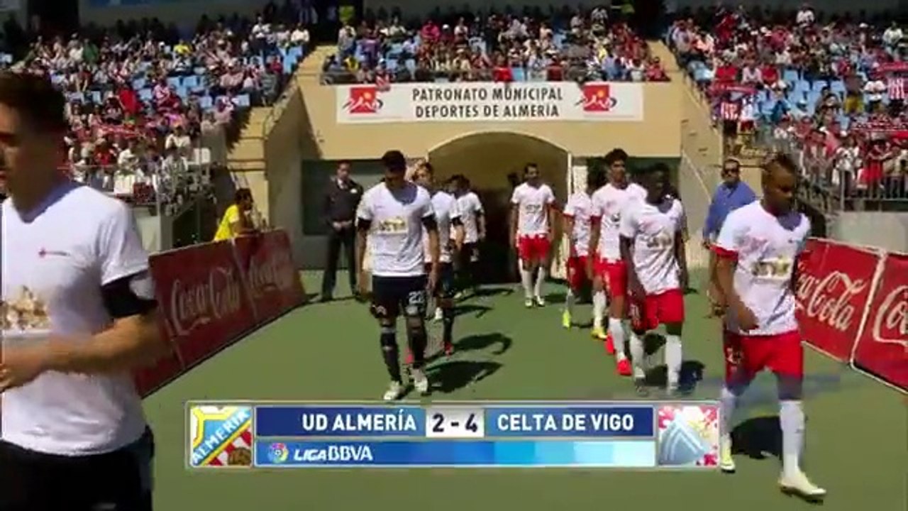 Almería 2 Celta Vigo 4