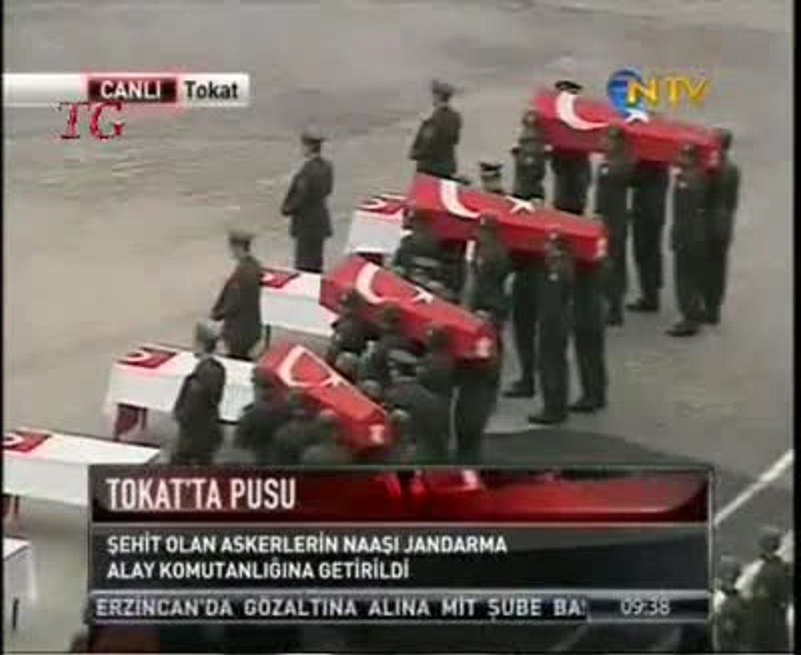 Tokat’taki Askeri Tören