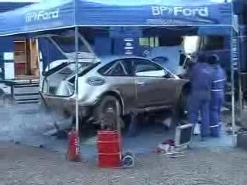 ESSAIS C4 WRC FOCUS WRC MONTE CARLO 2007