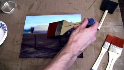 Varnishing An Acrylic Painting - Non-Spray Option