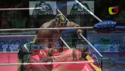 Blue Panther, La Máscara, Valiente vs Puma, Tiger, Vangellys
