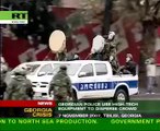 Georgian police accused of brutality