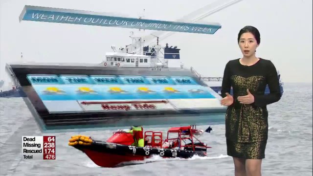 Milder waves, calmer winds at ferry accident site