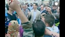 Siria, Pasqua a Maalula per Bashar al Assad