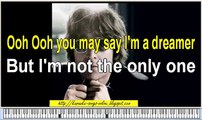 Free karaoke songs online John Lennon 