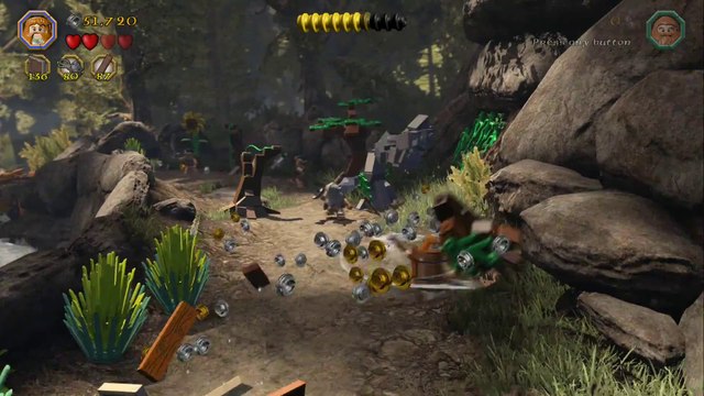 LEGO The Hobbit (PS4) Walkthrough Part 11 - Barrels Out of Bond[1080P]