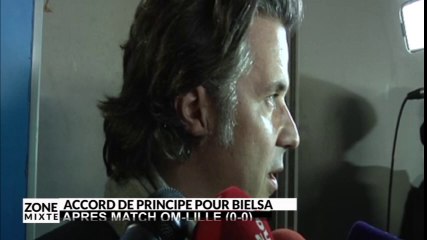 Vincent Labrune annonce l'arrivée de Bielsa à l'OM
