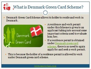 Denmark Green Card Scheme