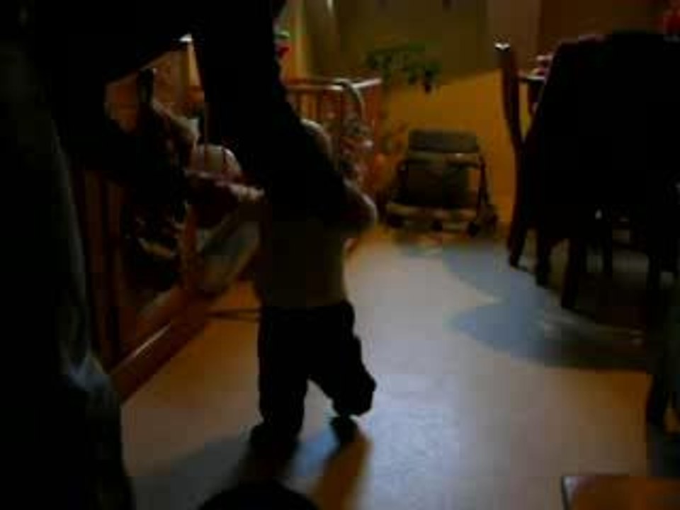 Premiers essais des chaussures