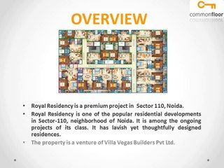 Royal Residency Noida | Royal Residency Sector 110 | Properties in Sector 110 | Commonfloor