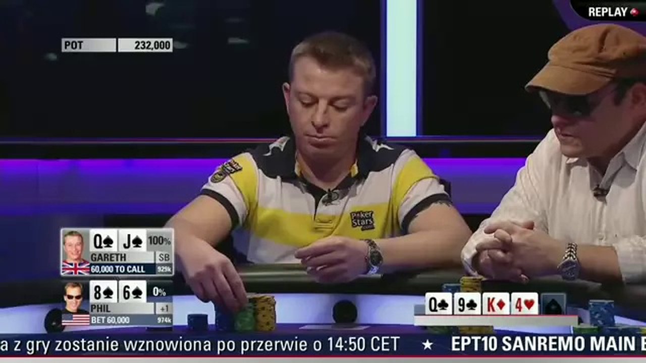 EPT 10 San Remo 2014 -- poker na żywo, Turniej Główny, dzień 2 -- PokerStars