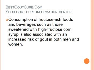 Gout The underexcretion and the overproduction of uric acid