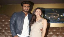 Alia Bhatt & Arjun Kapoor at the Theatres