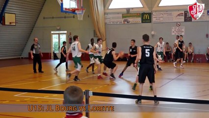 U15M ligue : JL-Bourg vs Lorette