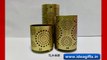 Decorative Steel T Lite Holders - Metal Tea Lite Holders Handcrafted.