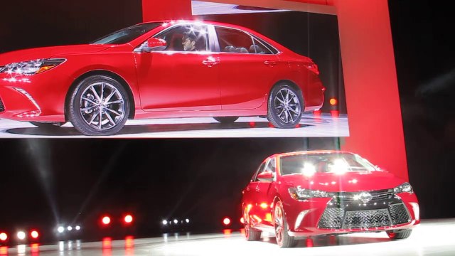 TOYOTA CAMRY Reveal NYC Auto Show NewCarNews.TV Bob Giles
