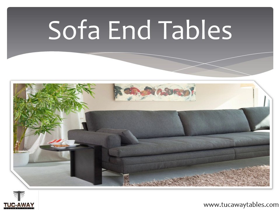 Adjustable Fold Away Table-  Tuc Away Tables