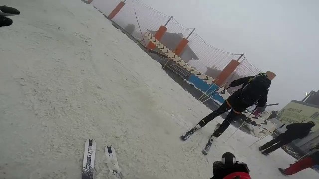 Col des Gentianes depuis Verbier, 19 avril 2014