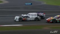 Fia WEC 2014 Silverstone 3h Highlights Audi's Big Crash