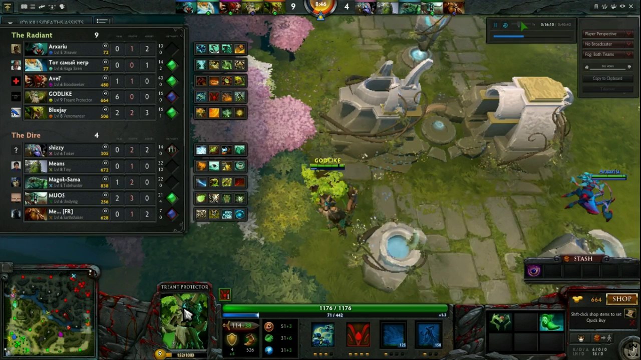 Dota 2 Gameplay: Treant Ability Draft Imba