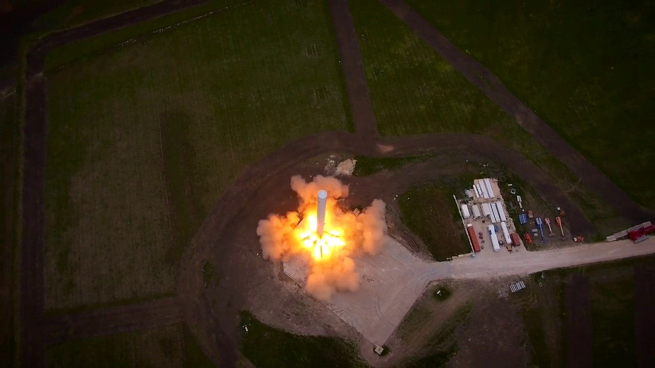 Falcon 9 Reusable Rocket Takes Off And Lands