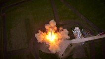 Décollage et atterrissage de la fusée Falcon 9 F9R