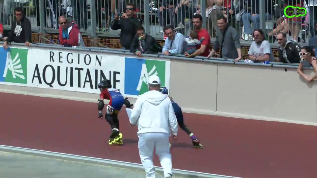 3 Pistes 2014 -Gujan  Finale 800m - Mini Garçons -