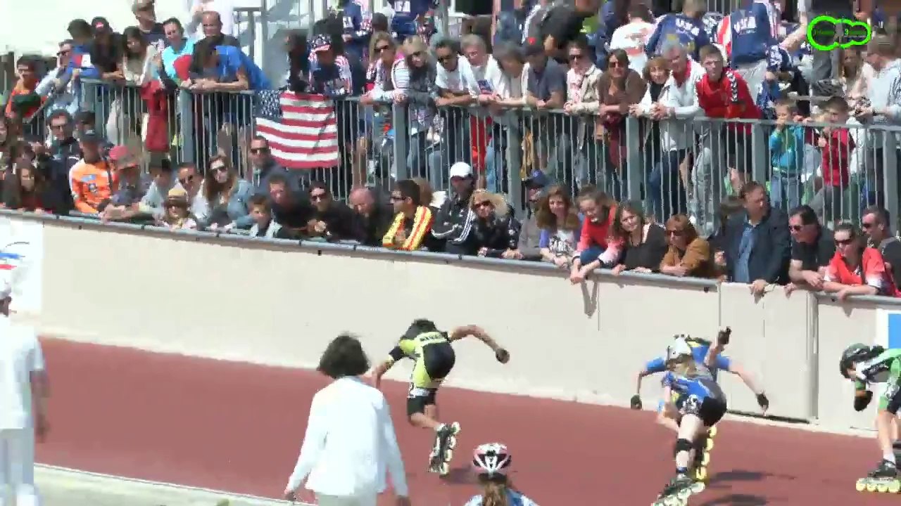 3 Pistes 2014 -Gujan  Finale 2000m - Poussines -