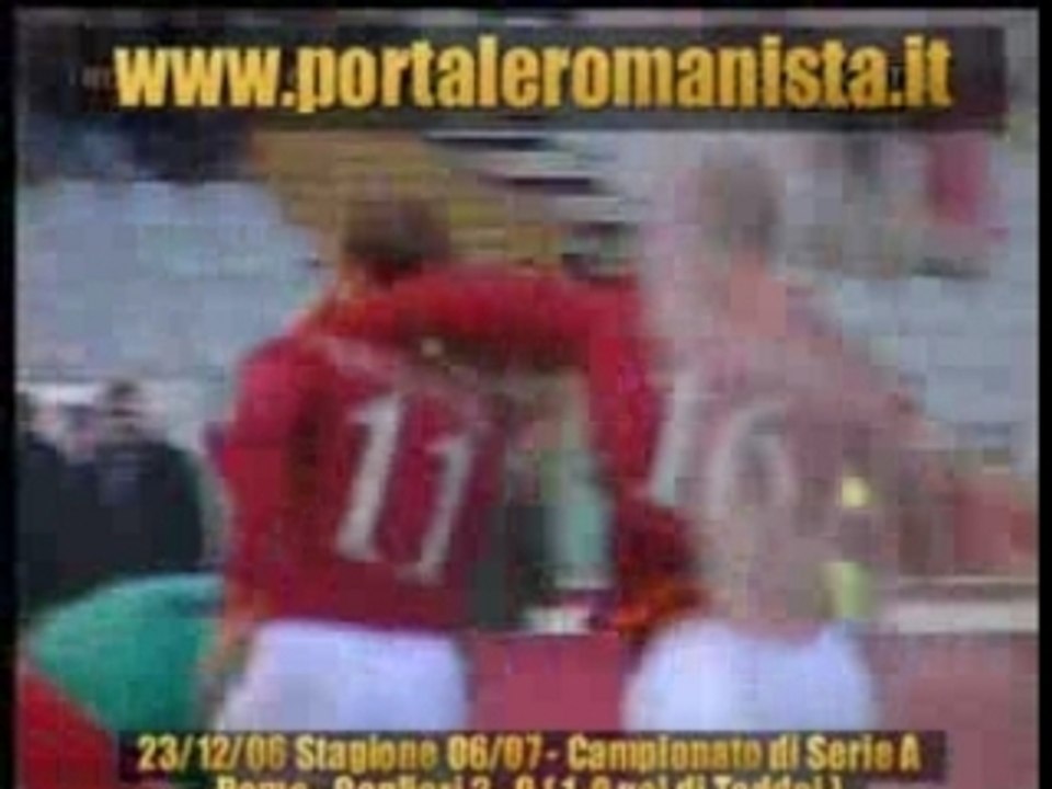 But de Taddei avec la Roma