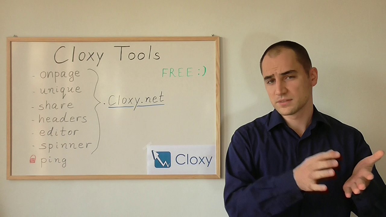 Webmaster и SEO инструменти от Cloxy