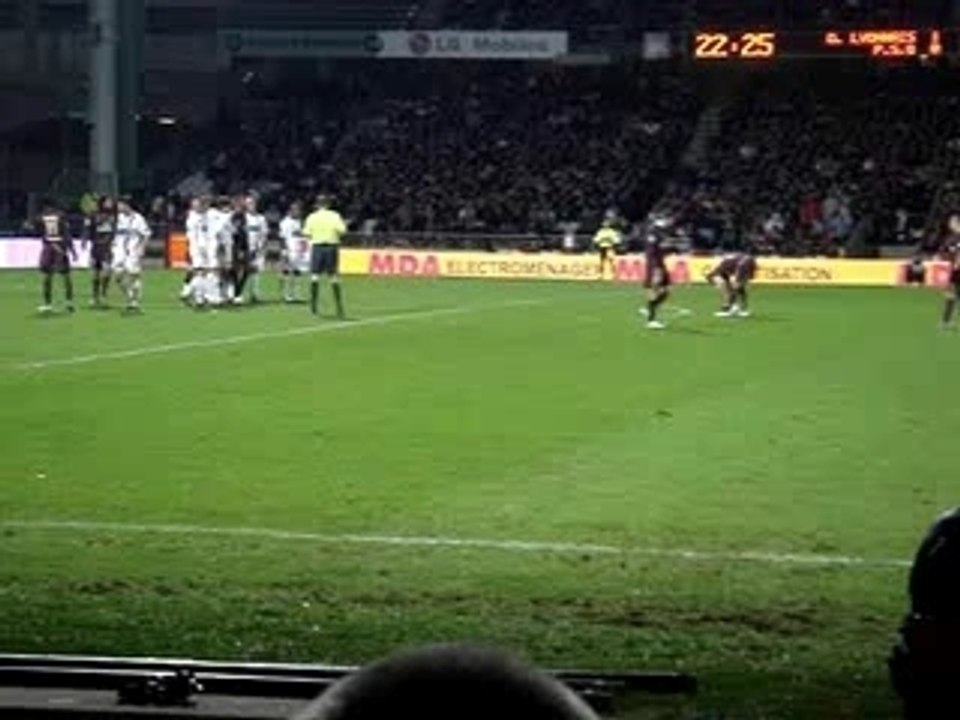 PEDRO PAULETA VS LYON PSG COUP FRANC BUT