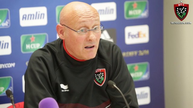 Bernard Laporte avant Toulon - Munster