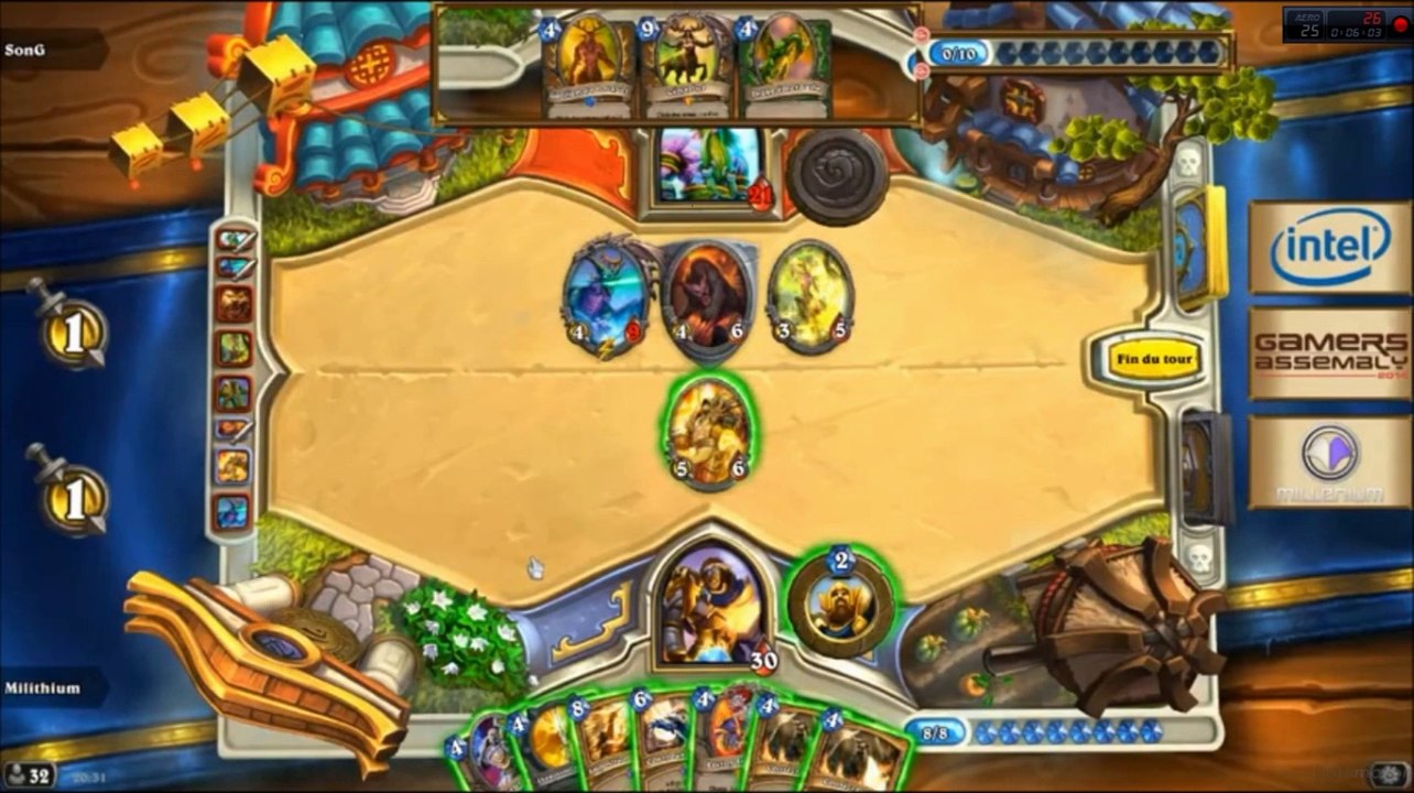 Tournoi Hearthstone - Gamers Assembly - Losers Bracket Round 3 - SonG VS Milithium